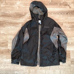 Columbia Men’s Size S Rain Jacket Waterproof Zipup (Omni-Tech)